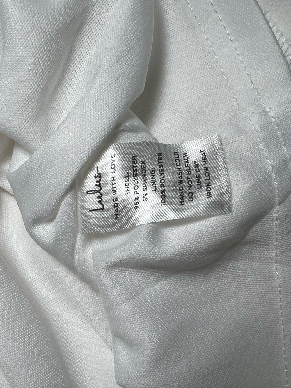 Lulus White Sheath Dress | Size Small - Picture 7 of 8